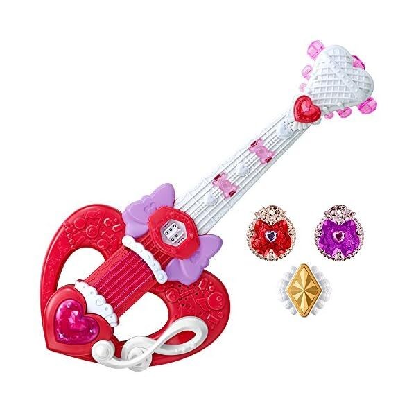 BANDAI HUGtto ! Precure Pretty Cure Twin Love Guitar Japan w/ Tracking JP