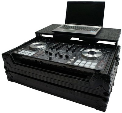 Harmony HCDDJSXLTBK Flight Glide Laptop Stand Tray DJ Custom Case Pioneer DDJ-SX