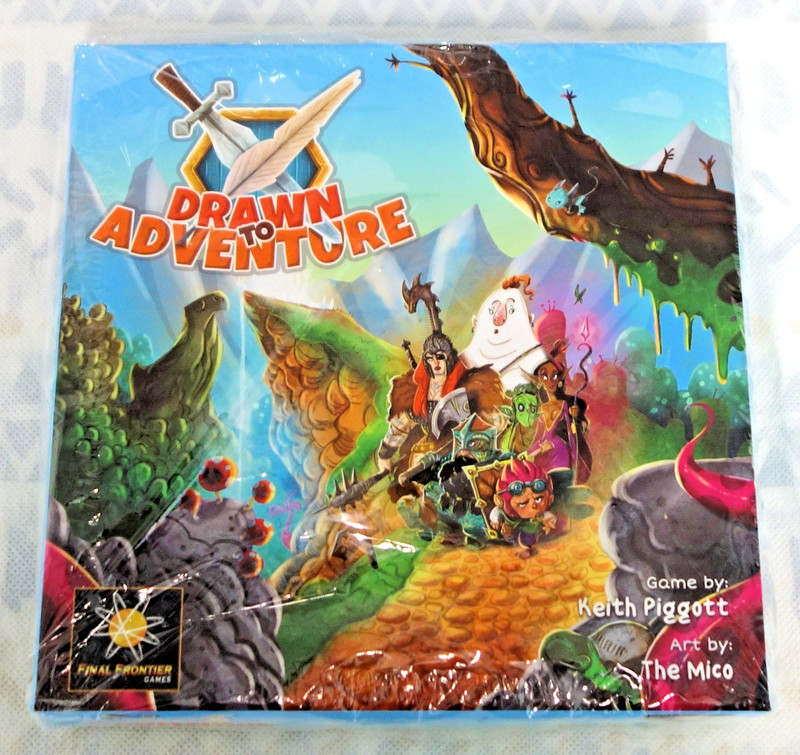 Drawn to Adventure Board Game by Keith Piggott – Final Frontier Games