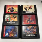 Sega Genesis 6 Game Lot Tested Fast Shipping LOOK! Good Titles!