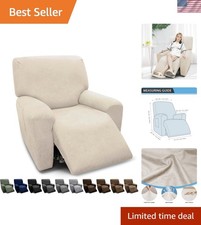 Coprisedia 4 Pezzi Coprisedia Reclinabile 1 Posto Coprisedia per Poltrona Reclinabile...