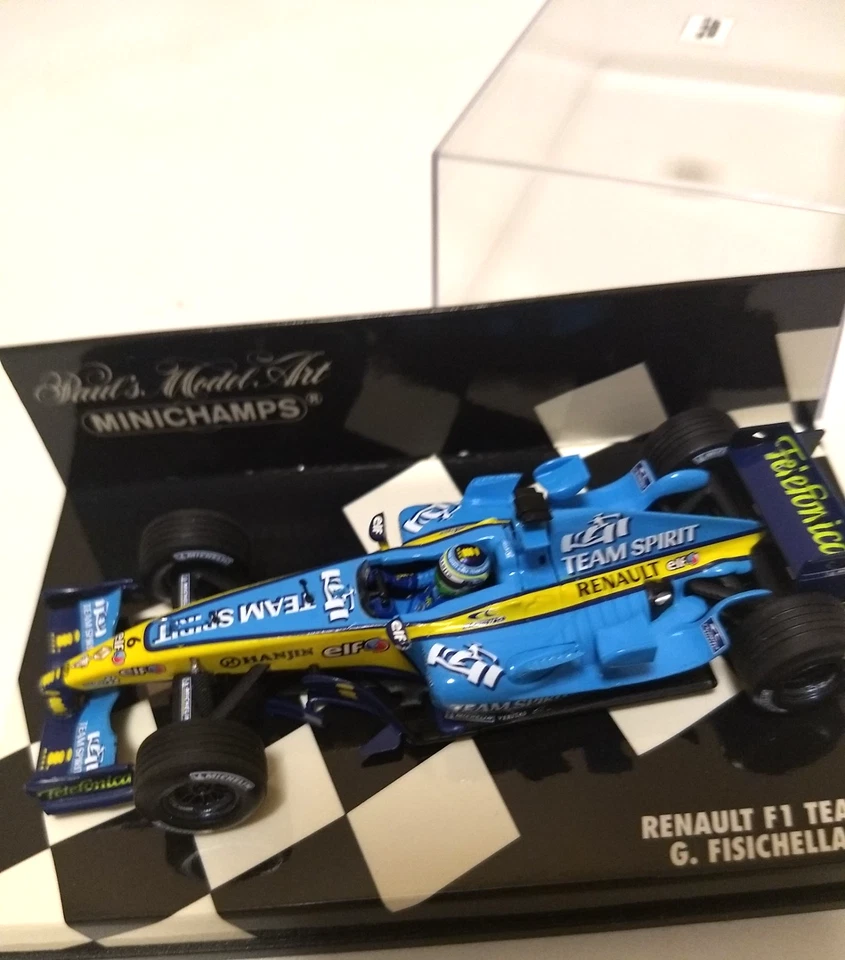 MINICHAMPS 1/43 RENAULT F1 Team R25 GIANCARLO FISICHELLA 2005 400050006 - Immagine 4 di 4