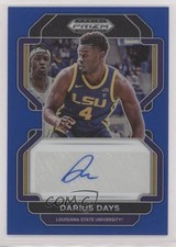 2022-23 Panini Prizm Draft Picks Blue 107/149 Darius Days #DP-DAY Auto 0u1n
