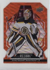 2022-23 Upper Deck Allure Orange Slice Die-Cut Jeremy Swayman #93 0q3