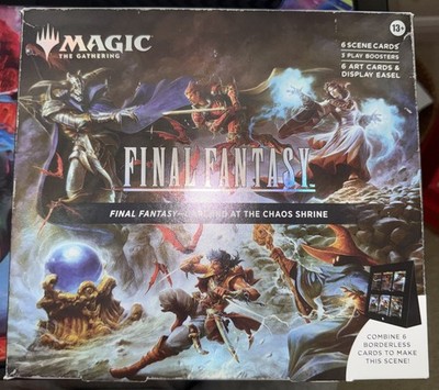 Magic The Gathering - Final Fantasy Scene Box - Garland at the Chaos Shrine