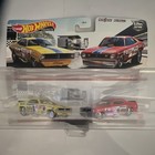 Hot Wheels Car Culture Snake Mongoose Metal Metal Real Riders 164 2 Pack