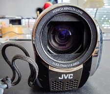 JVC GZ-MS95 SE  Camcorder   JVC Silber 35X Optical Zoom  Vollfunktionsfähig