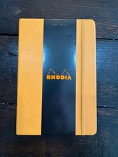 Rhodia Rhodiarama Soft Notebook - 80 Dots Sheets - 6 x 8 1/4 - Orange
