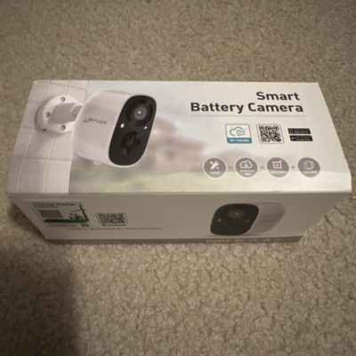CPVAN Smart Battery Camera Brand New In Box
