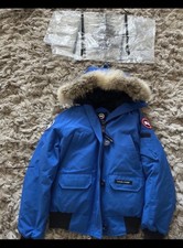 Canada Goose Chilliwack Bomber - Blue - Size Small
