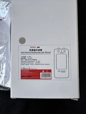 BSIDE Handheld Oscilloscope 3.98'' Touchscreen Digital oscilloscope Dual Chan...