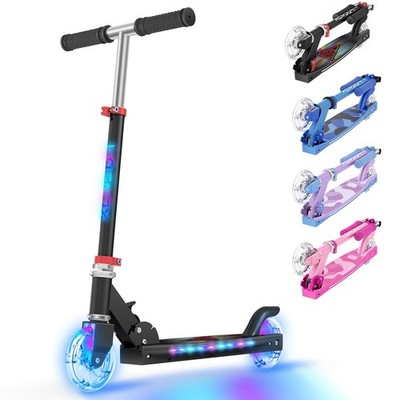 TONBUX Scooters for Kids 512, Kids Scooter with Cool Light Up Stem, Wheels, a...