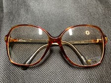 Vintage Tura Eyeglasses Frames Only Mod TL 302 Tort Full Rim Clear Retro