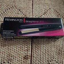 Remington Ceramic 210 Hair Straightener Max Temp 215°C + 30 Second Heat Up - NEW