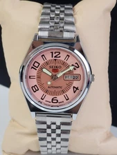 Vintage Seiko 5 Automatic 6309 17 Jewels Gentlemen's Wrist Watch - FREE SHIPPING