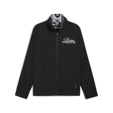 PUMA Media Day Full Zip Jacket Mens Black Casual Athletic Outerwear 62716601