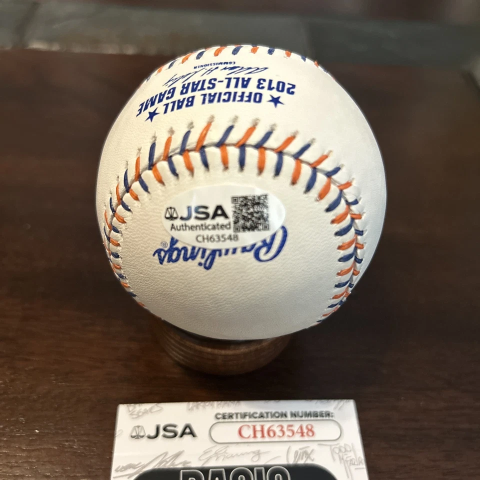 Béisbol All Star 2013 firmado por Sergio Romo. JSA Foto 4 de 4