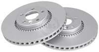 2X Bremsscheibe A.B.S. 17753 FüR V70 S60 Freelander Ford XC70 V60 S80 157 Volvo