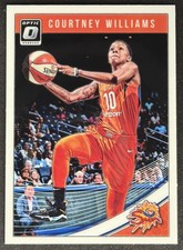 2019-20 Panini Donruss WNBA Courtney Williams #64 Optic Sun