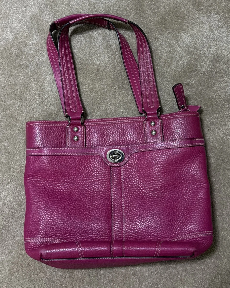 Coach Hampton Turn Lock Tote Bags & Handbags for Women for sale | eBay