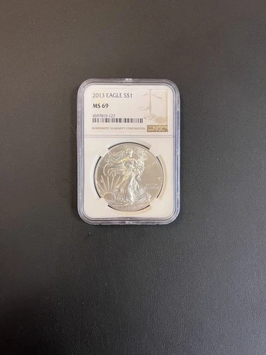 2013 Silver Eagle NGC MS 69