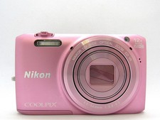 Nikon COOLPIX S6800 16.0MP 12x Optical Zoom Digital Camera Pink W/Charger