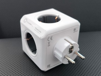 PowerCube design Nest 5-Fach Mehrfachsteckdose Steckerleiste für Heim Büro