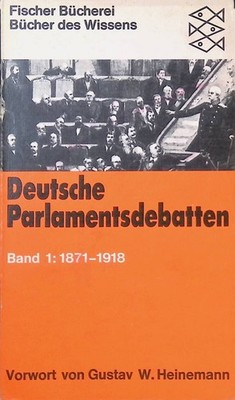Deutsche Parlamentsdebatten, Bd. 1 : 1871 - 1918. Nr. 6064 Kuhn, Axel: