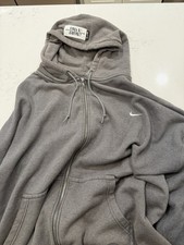 Nike x Martine Rose Sport Full Zip Fleece Hoodie Gray XXL Men's Long Sleeve