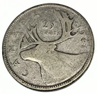 # C1518   CANADA   COIN,     25  CENTS   1941