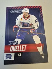 Xavier Ouellet Laval Rocket 2018-19 Team Oversize Jumbo Card Postal Exclusives 