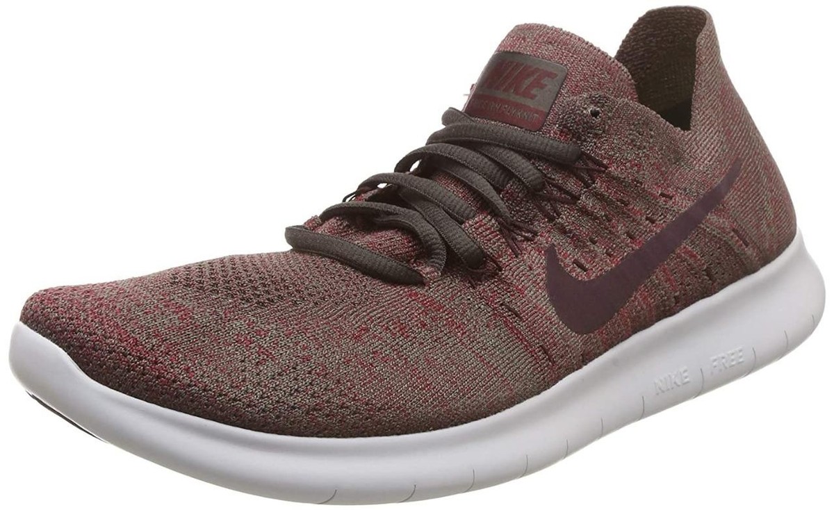 Nike Free RN 2017 Mens Running Shoes Burgundy Maroon Blue 880839-600 Size 12 Nike Free RN 2017 Blue for Sale | Authenticity Guaranteed | eBay main image 4