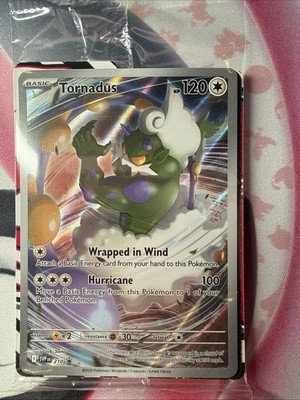 Tornadus Promo Holofoil Sv: Scarlet & Violet Card 210/193 Sealed Mint Condition