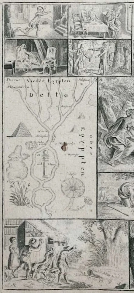 Orig. Kupferstich: nach DANIEL CHODOWIECKI CA. 1775-80 - Bild 3 von 4