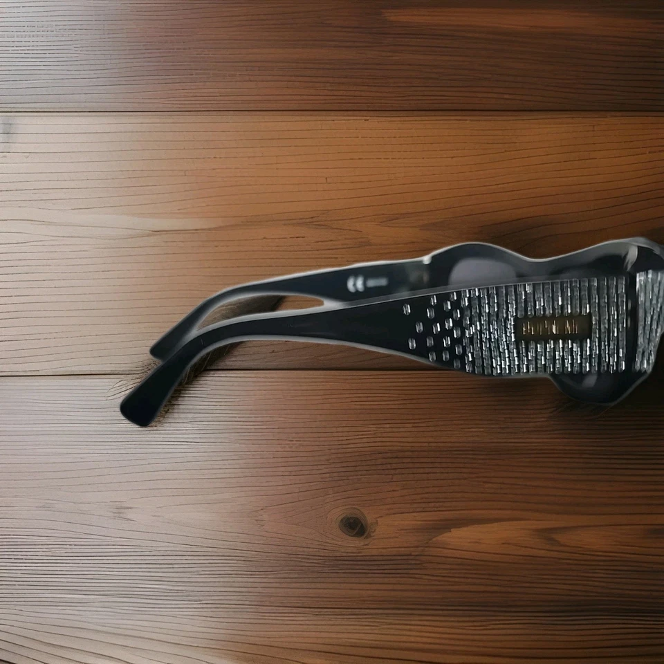 Supreme Club Sunglasses (Crystal) Black Frame with Black Lenses - Image 3 of 4