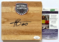 KAMILLA CARDOSO SIGNED SC SOUTH CAROLINA FLOORBOARD CHICAGO SKY BASKETBALL JSA