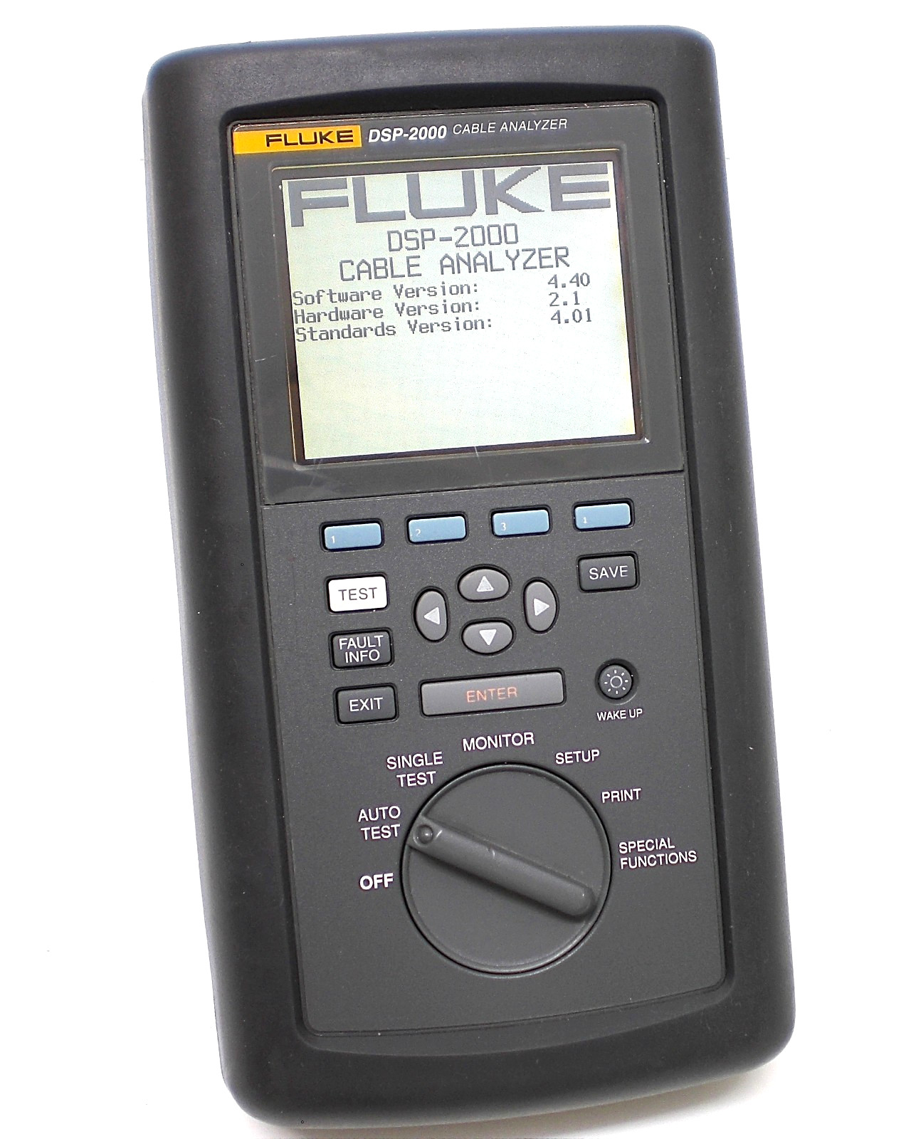 FLUKE DSP-2000 DIGITAL NETZWERKKABEL ANALYSATOR (BATTERIE NICHT ENTHALTEN)