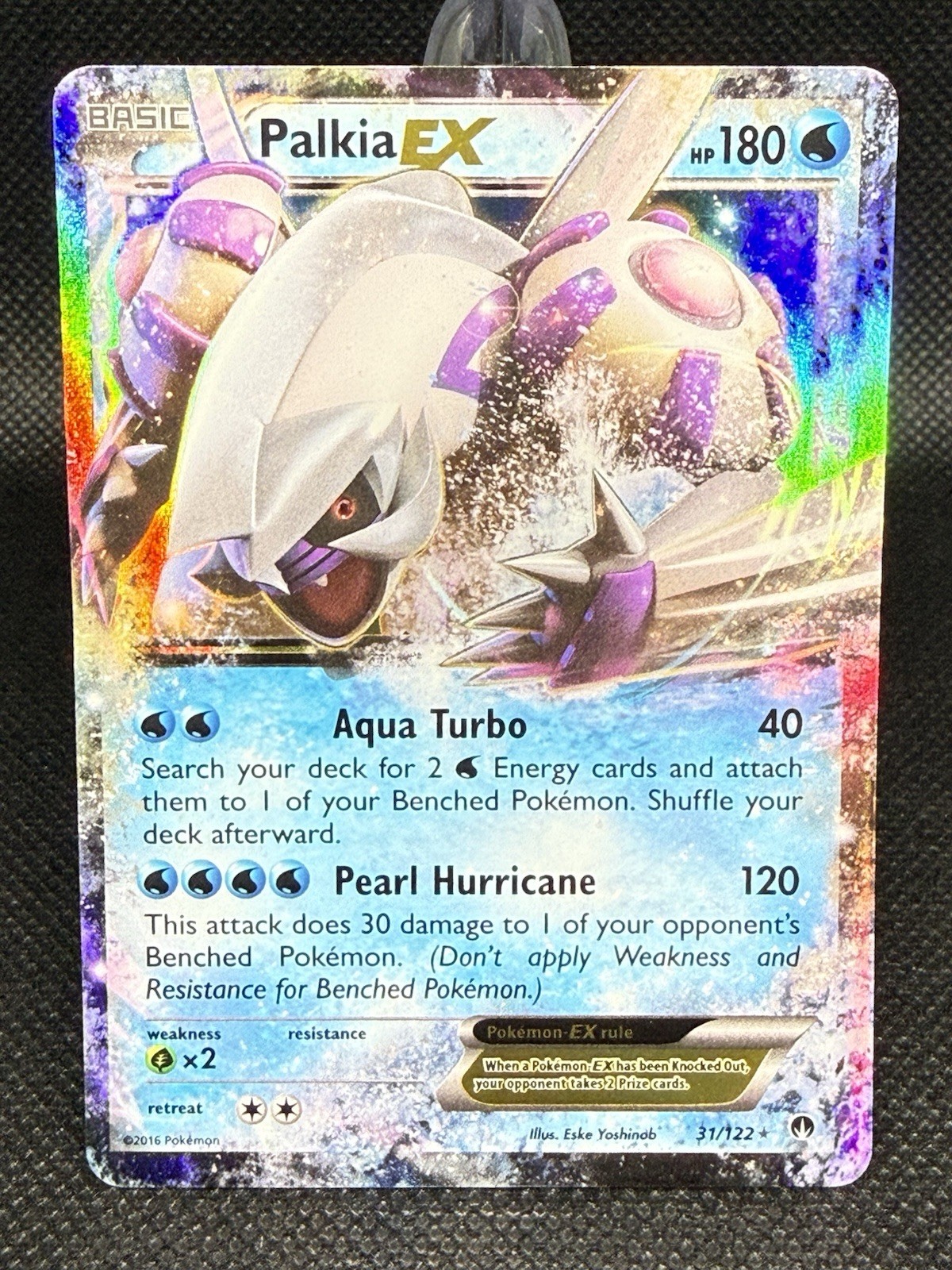 Pokemon Palkia EX Ultra Rare XY Breakpoint 31/122 LP