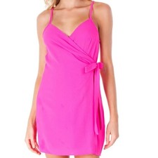 Show Me Your Mumu Say Jay Wrap Dress- Pink Size S