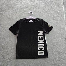 Mexico National Football Team Men Jersey M Black Colorblock