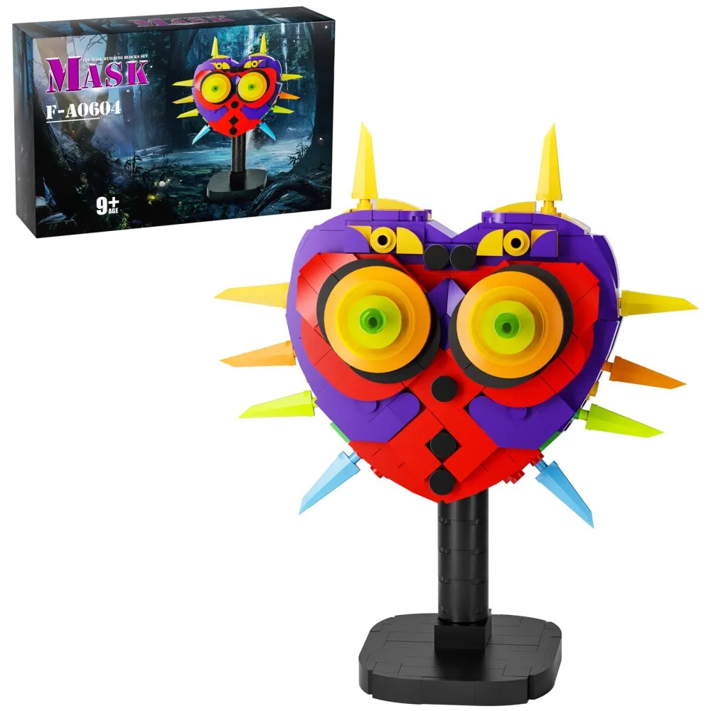 282 PZ MOC Zelda Breath Of The Wild Majora's Mask Set Blocco Costruzione con Scatola