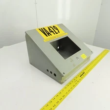 Saginaw SCE-16C16 16x16" Type 12 Sloped Front Console Operator Control Enclosure