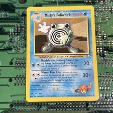 Misty's Poliwhirl 53/132 Gym Heroes Uncommon Pokemon Card on eBay