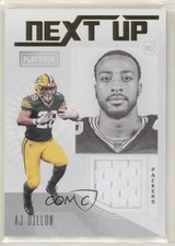 2020 Panini Playbook Next Up Jerseys AJ Dillon #NU-25 07x7