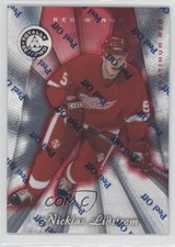 1997 Pinnacle Totally Certified Platinum Red /6199 Nicklas Lidstrom #75 HOF 0i6