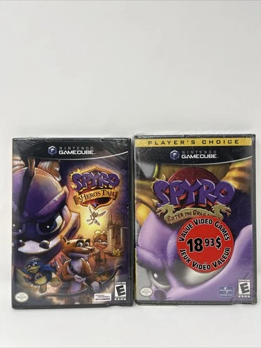 Spyro: Enter the Dragonfly & a Hero’s Tail (Nintendo GameCube) NEW Sealed