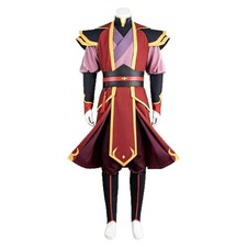 Fire Lord Zuko Firebending Master Cosplay Costume Halloween Carnival Suit Men