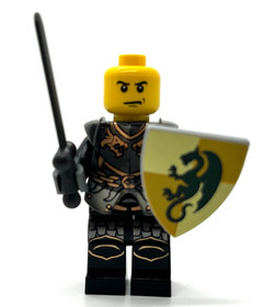 Dragon Knight armor shield Kingdoms Castle Lego Minifigure King's Castle 7946