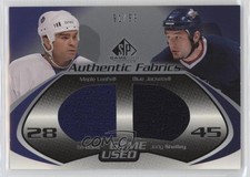 2003 SP Game Used Edition Authentic Fabrics Dual 91/99 Jody Shelley Tie Domi 2d8