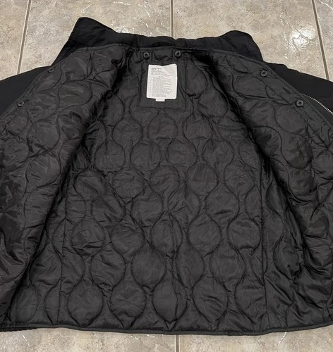 Rothco M-65 Field Jacket Mens XL Black Military Hooded Quilted Liner EXCELLENT image 12